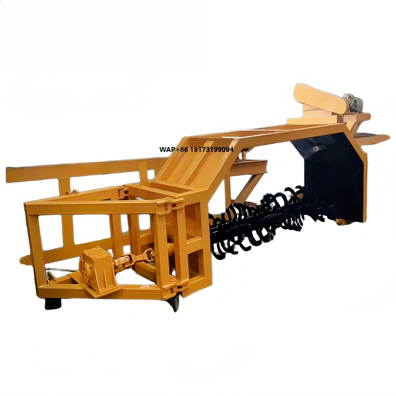 Compost Turner Machine - Retourneur de compost manuel tracté par