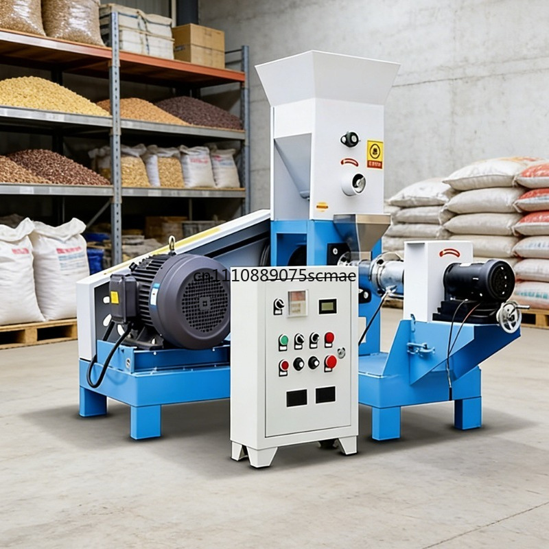 Wood Pellet Making Machine - Extrudeuse d'aliments pour animaux à double