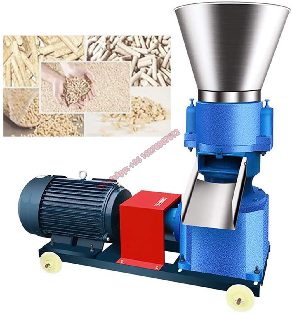 Wood Pellet Making Machine - CH-150 électrique volaille poulet alimentation herbe