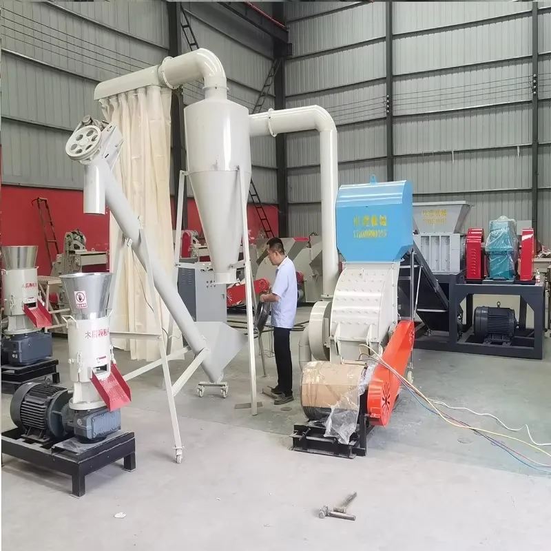 Wood Pellet Making Machine - Machine à broyer le bois, presse