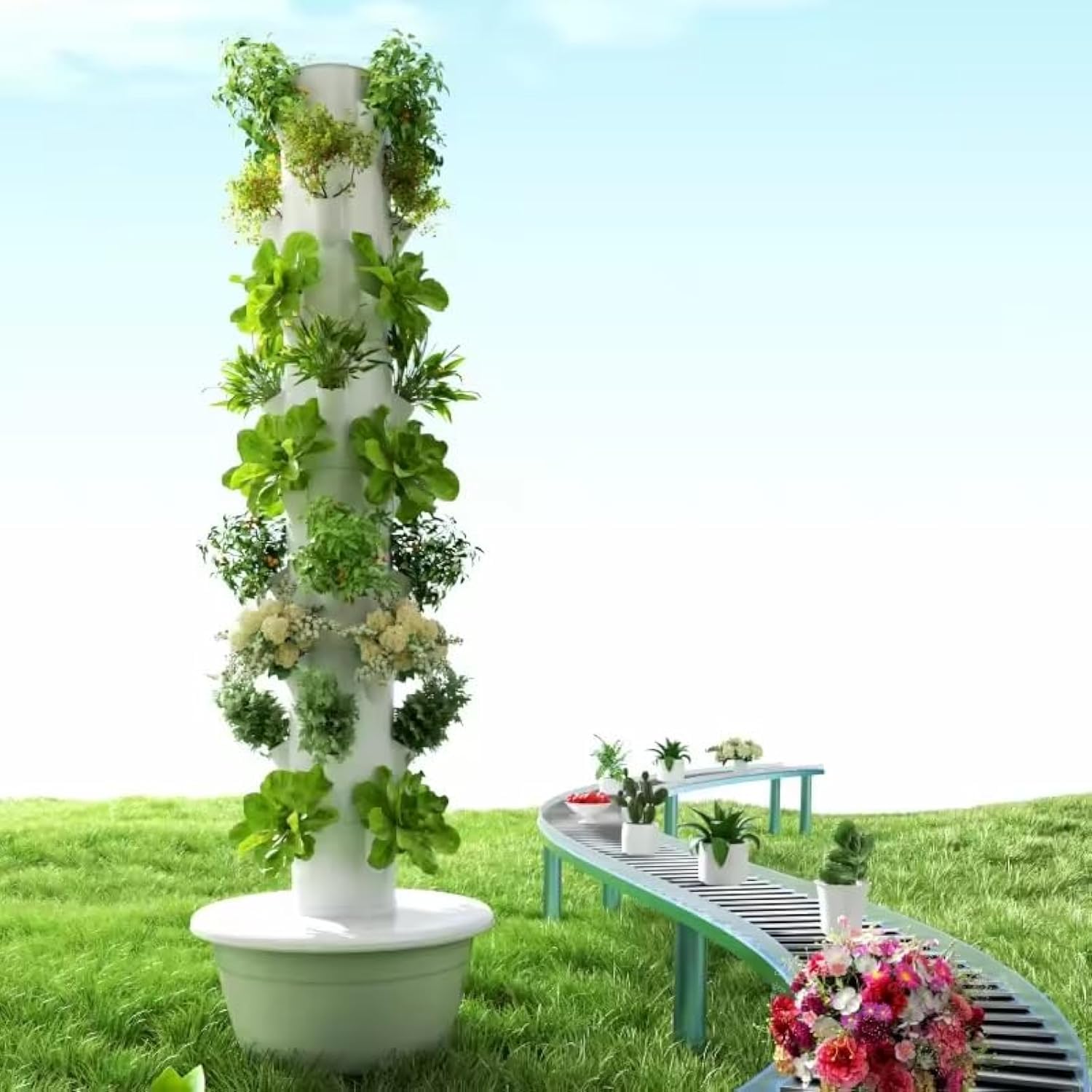 Vegetable Transplanter - Tour de culture hydroponique verticale, tour