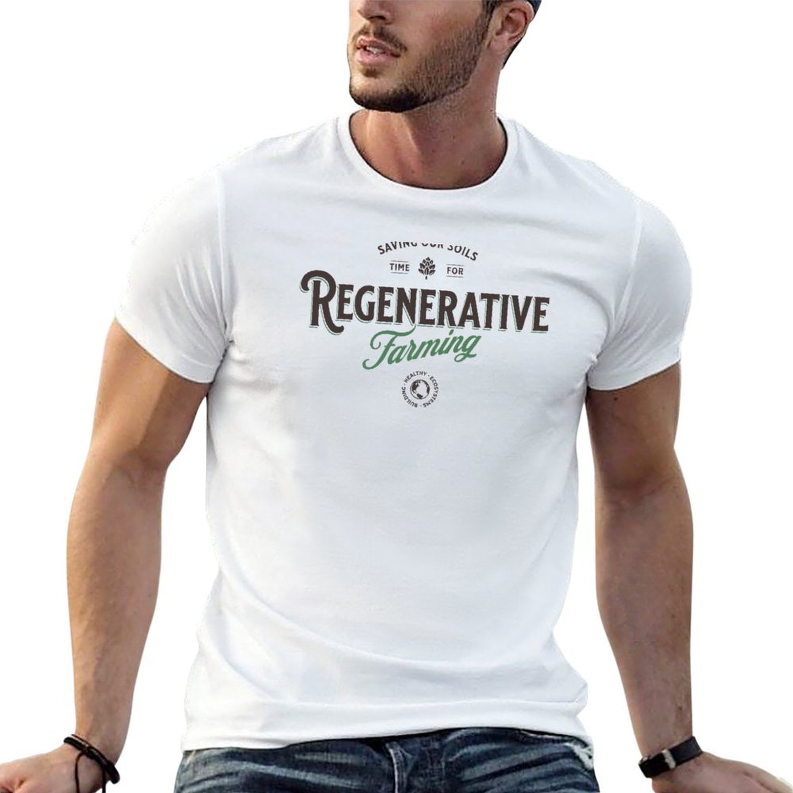 T-shirt d'agriculture régénéra - Regenerative Farming Agriculture avis et prix