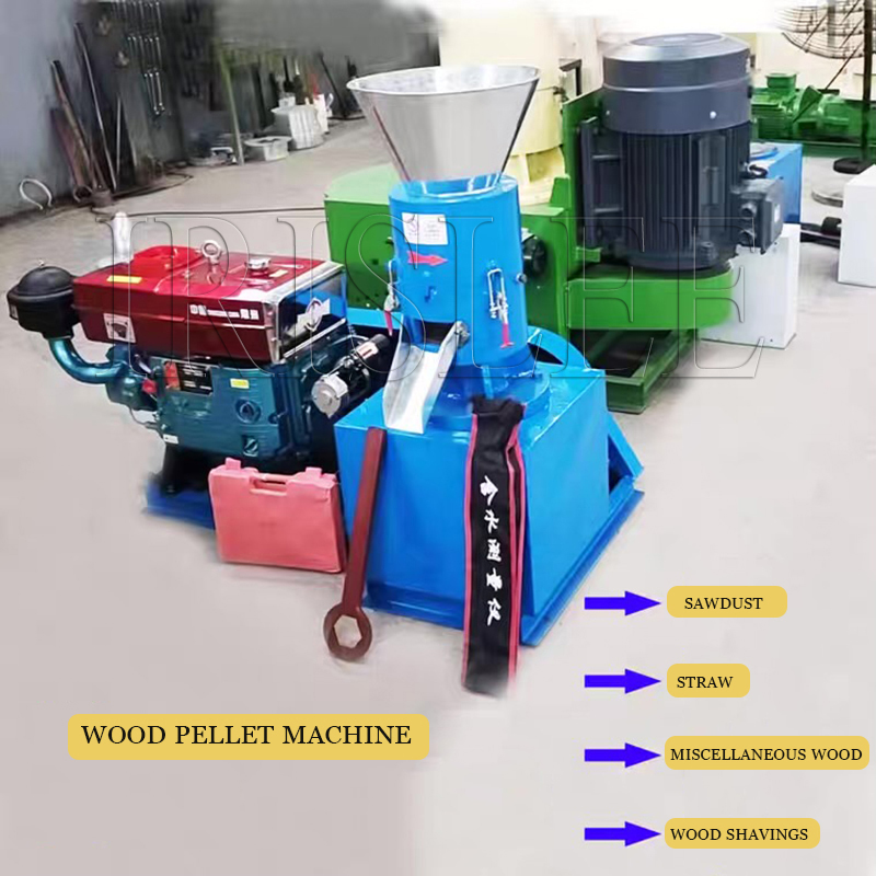 Machine de fabrication de gran - Wood Pellet Making Machine avis et prix