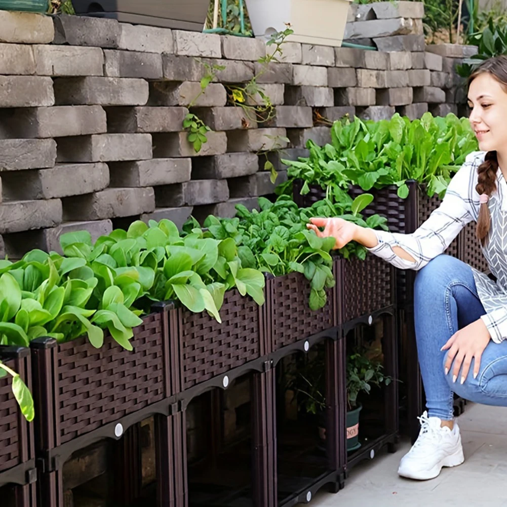 Lit de jardin de grande capaci - Vegetable Transplanter avis et prix